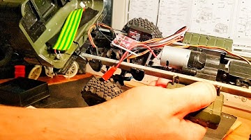 Electronics Upgrade WPL B24 with 2 Speed Gearbox