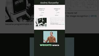 Andrej Karpathy on what he calls software 2.0 and software 3.0
