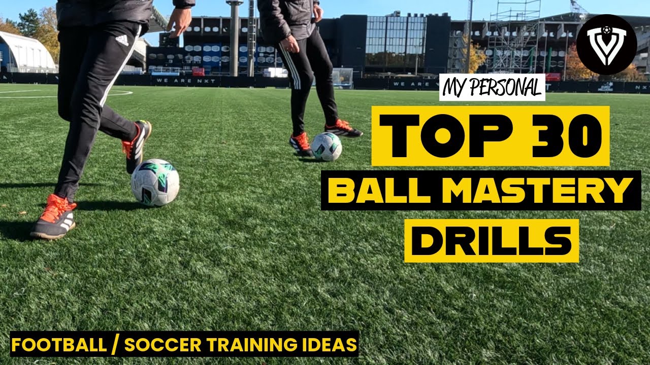 My TOP 30 Ball Mastery Drills for Young Football Players | Improve ...