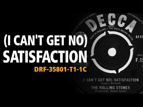(I Can't Get No) Satisfaction / The Rolling Stones - UK original mono