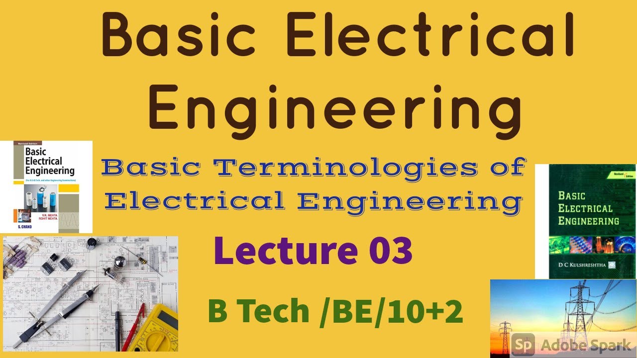 Basic Terminologies of Electrical Engineering|Current|Voltage|Power|Energy Electric Field|Definition