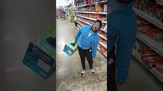 Kids wants hoverboard in Walmart