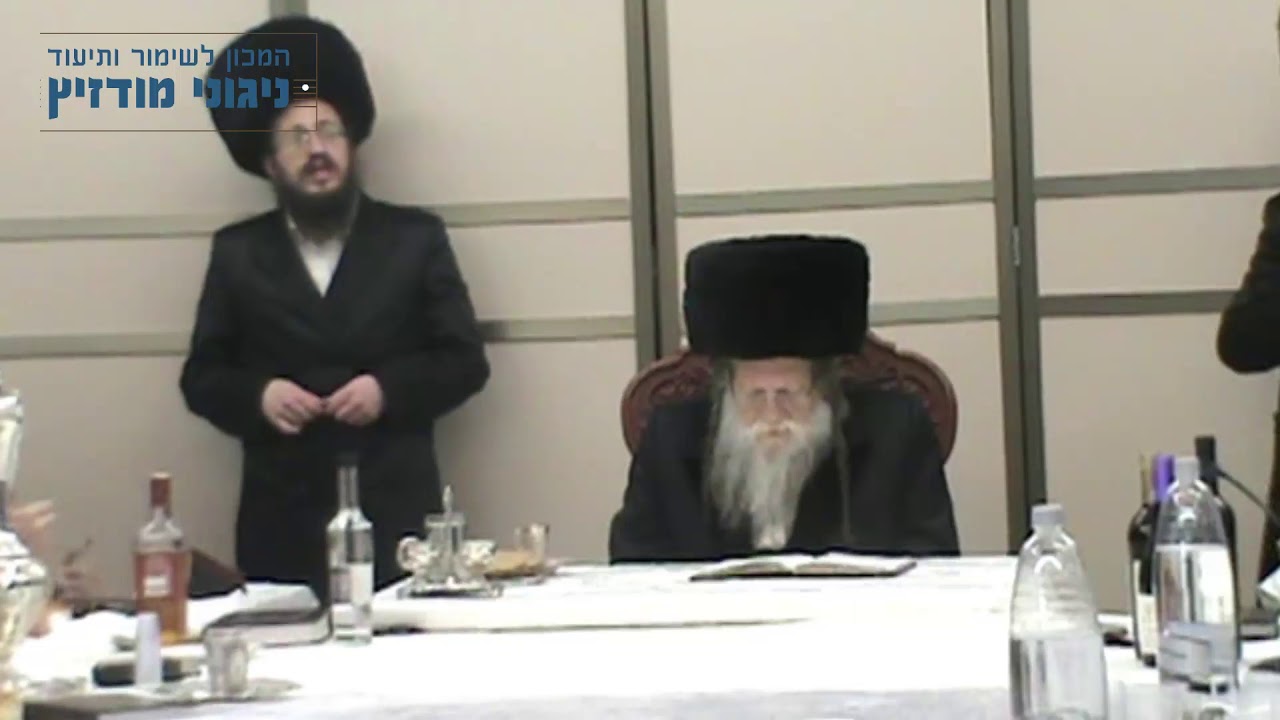 טיש מלוה מלכה במודז'יץ - 100 שנה לפטירת הס"ק הרבי ה"דברי ישראל" זי"ע -02 ניגון ה"קלינגר"