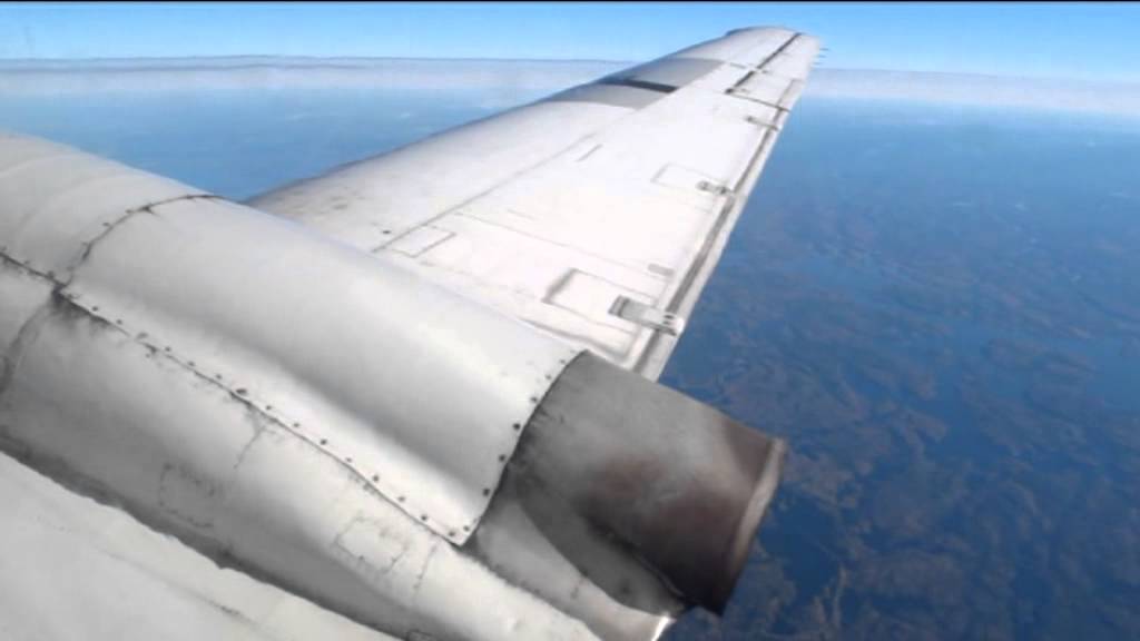 Nolinor Convair 580 flight