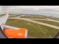 Landing  paris cdg with amazing city view  easyjet a320214wl gezpy