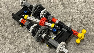 Requested: My 5 Speed LEGO Sequential illegal Gearbox Transmission Tutorial
