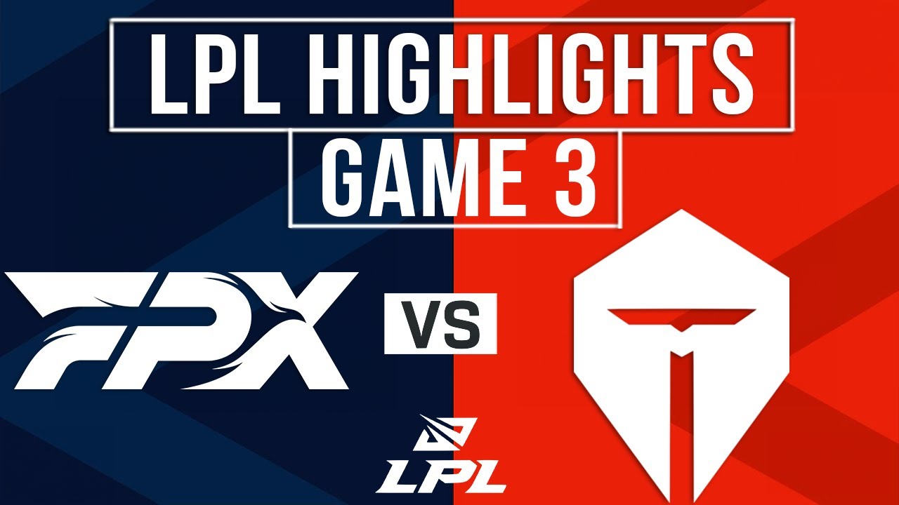 FPX vs TES Highlights Game 3 | LPL 2025 Split 3 | FunPlus Phoenix vs Invictus Gaming