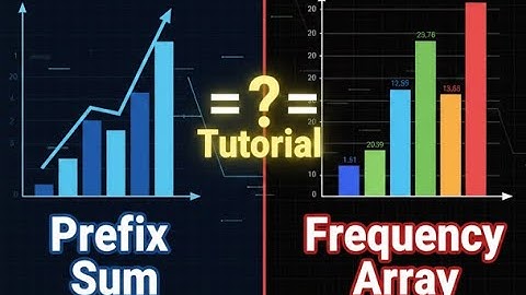 Prefix Sum and Frequency Array