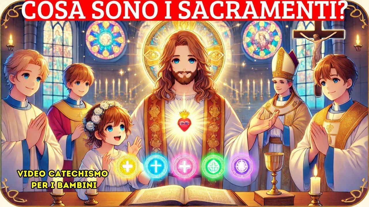I SACRAMENTI 👼SPIEGATI AI BAMBINI.