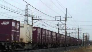 4087レ　ＥＨ500-41+コキ　ワシクリにて