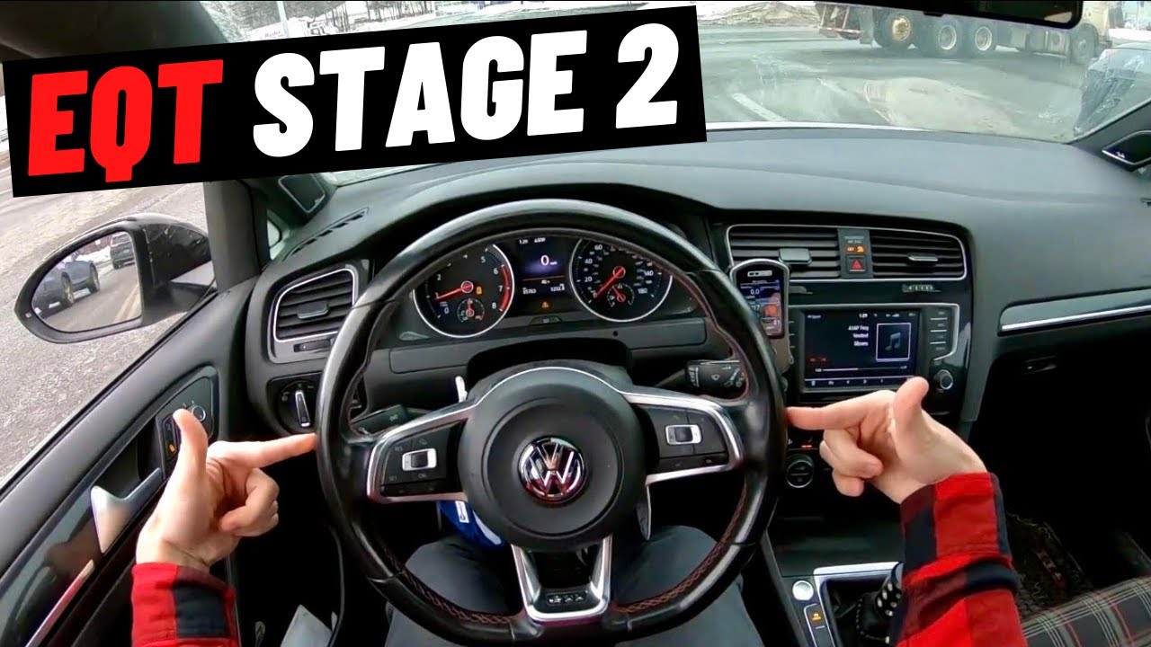What It s Like Driving A Strait Piped EQT Stage 2 Tuned Mk7 POV YouTube