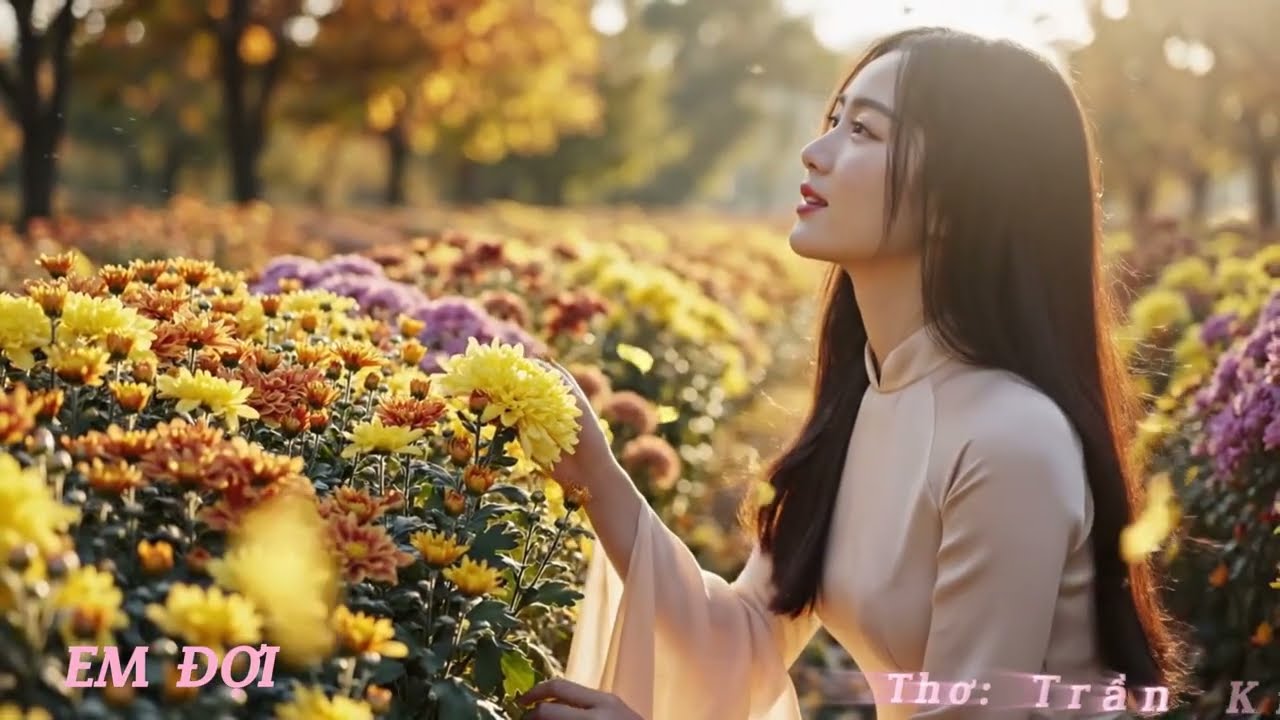 EM ĐỢI - Thơ Trần Kim Anh - Nhạc AI 8x 9x