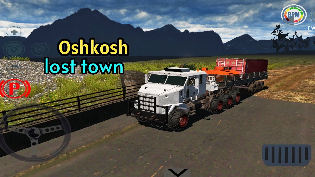 Lost Town Map Rthd Oshkosh truck gameplay | rthd gameplay | lost town map gameplay #truck ...
