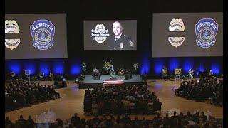 IMPD Deputy Chief Jim Waters' Memorial Service