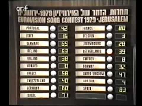 Eurovision 1979 - Voting Part 4/5