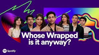 Celebrity The Archies Gang Guesses Their Wrapped Cards | Spotify Wrapped Net Worth