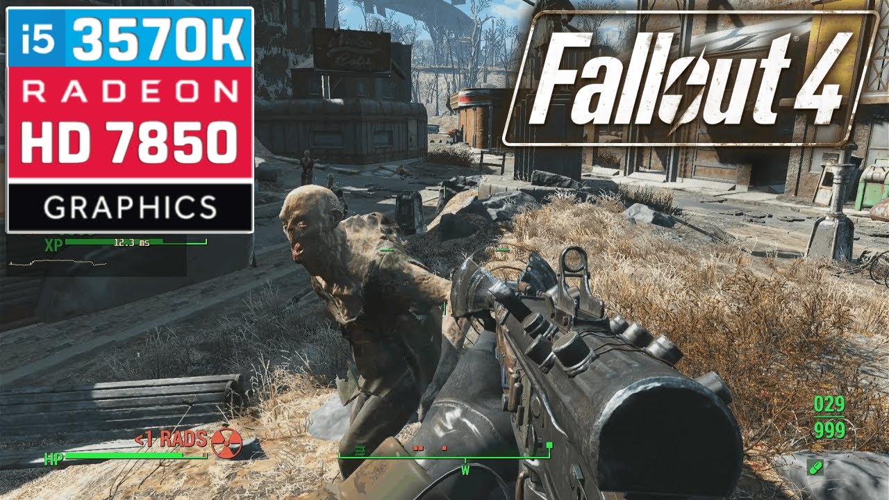 Fallout 4 - HD 7850 1GB + i5 3570K