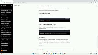 pip install github error