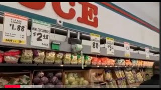 WinCo Supermarket walk through in SoCal