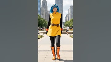 Bulma, Vegeta, and Goku real in life #dragoball #shortvideo