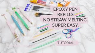 EPOXY PEN REFILLS| NO HEAT INVOLVED|NEW WAY MUST SEE