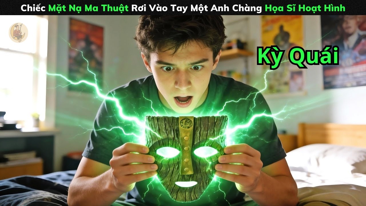 [Review Phim] Chiếc Mặt Nạ Ma Thuật Rơi Vào Tay Một Anh Chàng Họa Sĩ Hoạt Hình