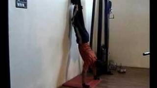 ACROBATIC EXERCISE FOR SHOULDER MUSCLES