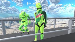 VrChat Mountain Dew Army Adventures! Dew News Season 1 bloopers