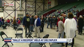 "Rally 4 Reopen" held at DeltaPlex