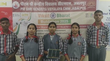 Viksit Bharat Buildathon 2025 | Smart Solar Panel Cleaning System | PM Shri KVCMM Jabalpur