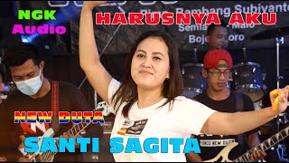 SEHARUSNYA AKU Santi Sagita NEW DUTA Music NGK Audio Cah TeamLo Punya