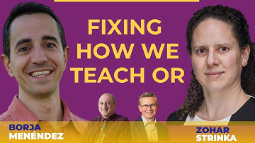 #18 Borja Menéndez and Zohar Strinka: Advent of OR & the Informs Analytics Framework