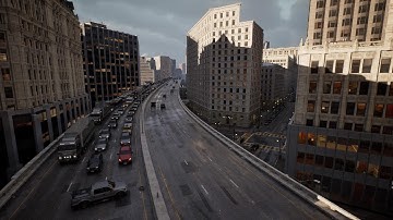 Insane Traffic Jam on UE5