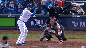 WS2014 Gm6: Hosmer calls time, swings through