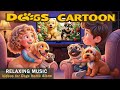 Cartoons for Dogs to Watch: Anti Anxiety &amp; Boredom TV for Dogs Home Alone | Calming Music for Dogs