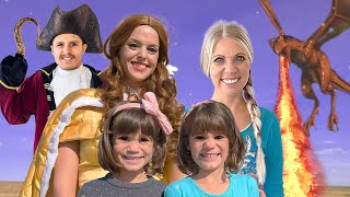 MAGIC PLAY TIME with Elsa, Belle, Kate & Lilly in Fairytale Land! Escape the Dragon 😱 by Twins and Toys 1,401,021 views 5 months ago 3 minutes, 24 seconds