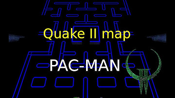 Quake 2 map PAC-MAN