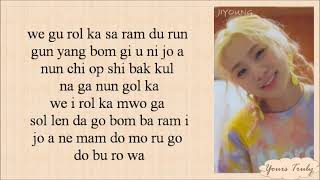 Bol4 Jiyoung & Jiyoon Bom easy lyrics song 2024