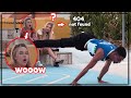 How women react to calisthenics crazy reactions