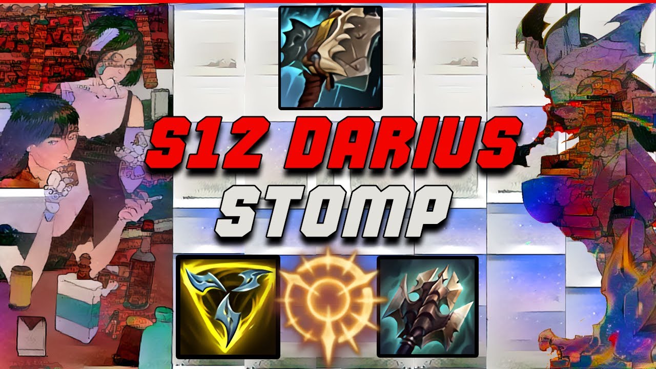 Shyvana Top vs Darius S12 - Destroying Darius after my JG Feeds him