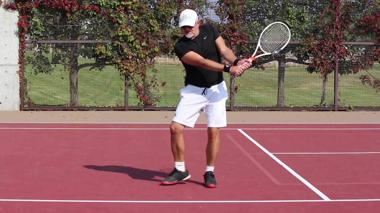 Tennis Lesson ADD HUGE POWER TO YOUR TWO HANDER 2H BACKHAND RACQUET