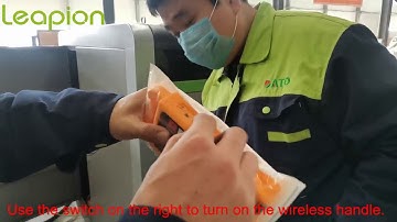 Fiber laser cutting machine how to connect a wireless controller