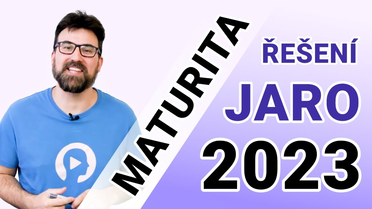 STÁTNÍ MATURITA Z MATIKY - JARO 2023 - ŘEŠENÍ 🔴 Marek Valášek livestream