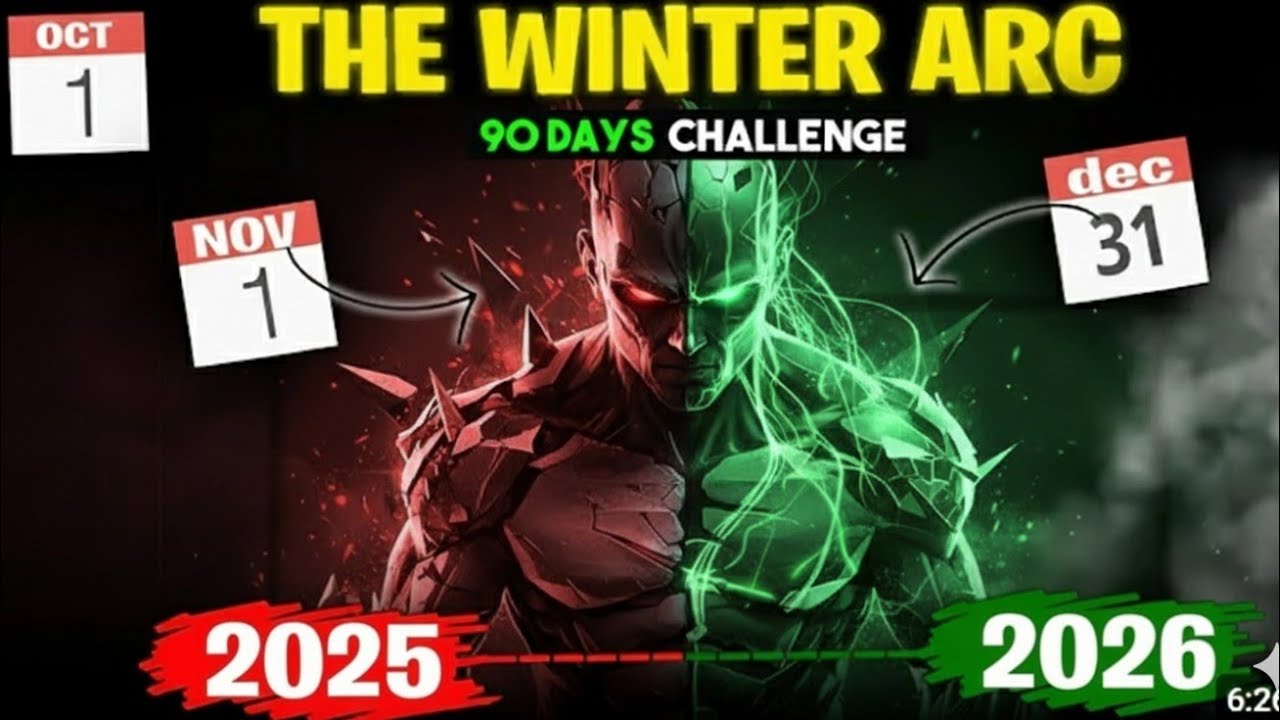 The Winter ARC Challenge ️ | 90 Days That Can Change Your Life # ...