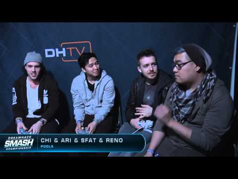 SFAT + Reno Vs. Ari + Chi - Doubles Pools - Melee - Dreamhack Winter 2015