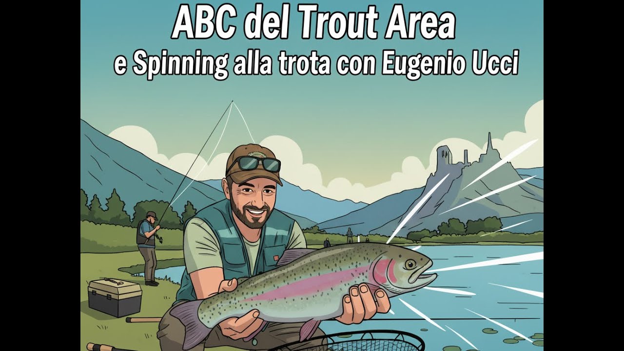 ABC del Trout Area e Spinning alla trota con Eugenio Ucci