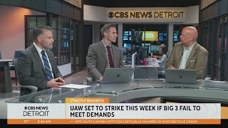 Strictly Business: UAW set to strike this week if Big Three fail to meet demands
