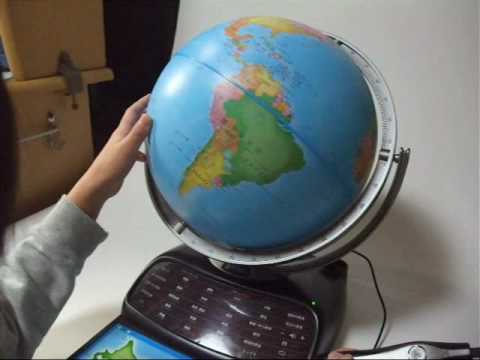 しゃべる地球儀パーフェクトグローブで遊んでみたperfectglobe