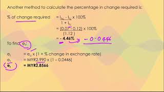 Purchasing Power Parity and Interest Rate Parity theory FIN542 Part 2 Chapter 6