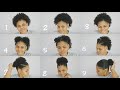 9 QUICK & EASY STYLES FOR NATURAL HAIR | SHORT/AWKWARD LENGTH